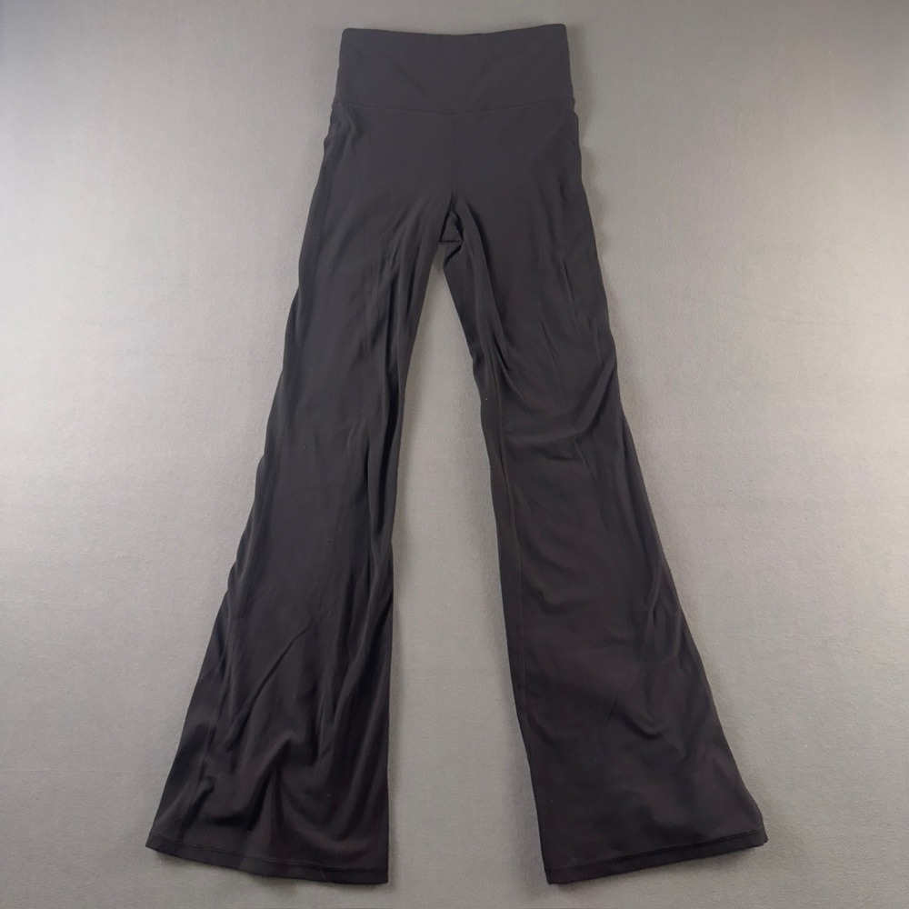 Athleta‎ Elation Flare Pant Black High Rise Yoga Leggings XS 981683-00